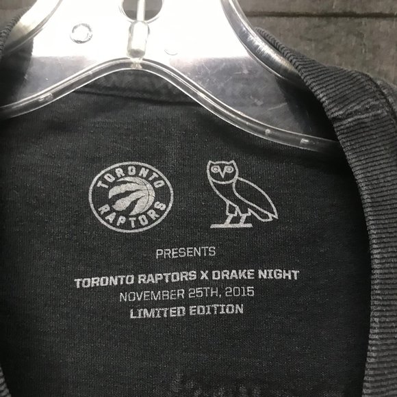 Raptors Drake Night OVO Long Sleeve T - Picture 2 of 5